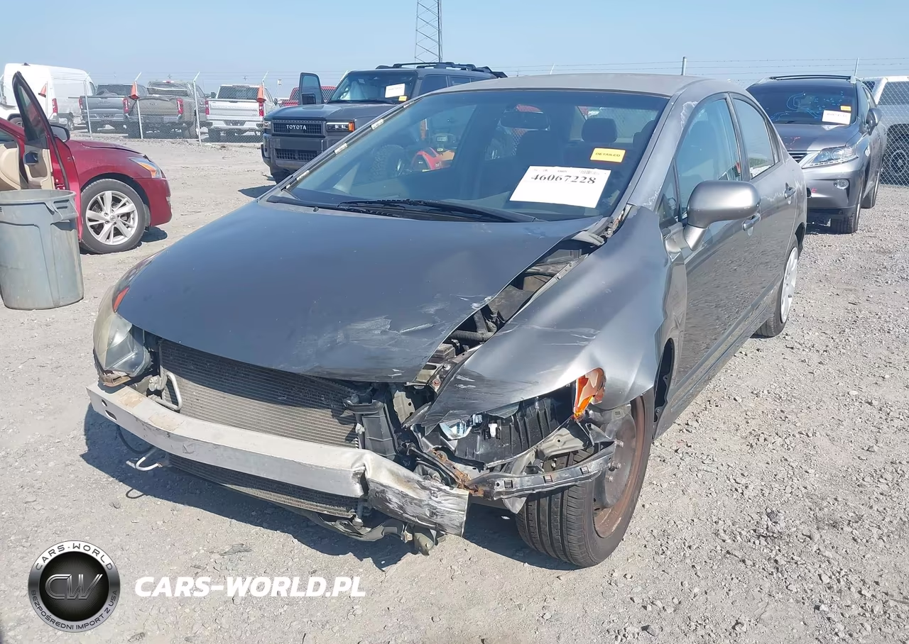 2007 Honda Civic Lx VIN:2HGFA16577H508313 - 6