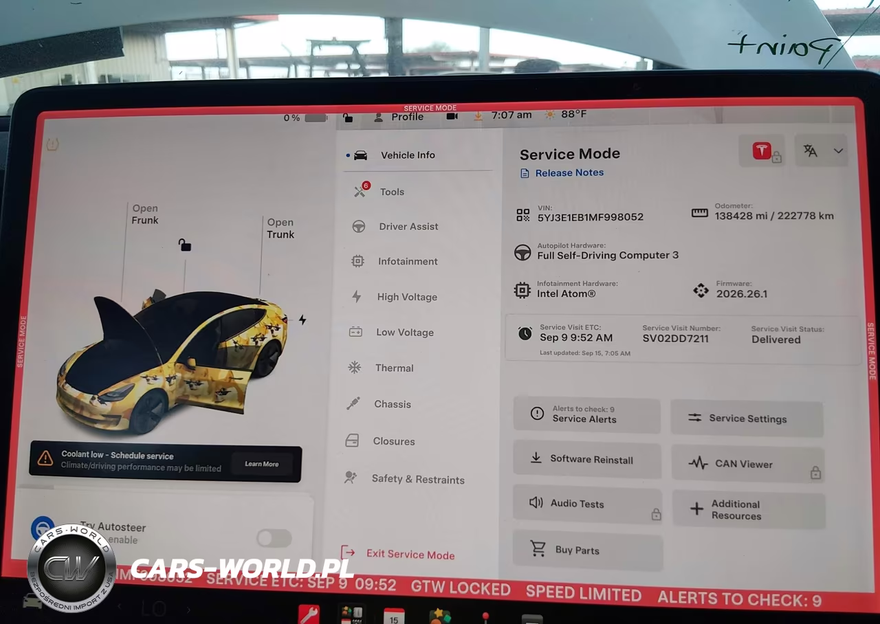2021 Tesla Model 3 Long Range Dual Motor All-Wheel Drive VIN:5YJ3E1EB1MF998052 - 7