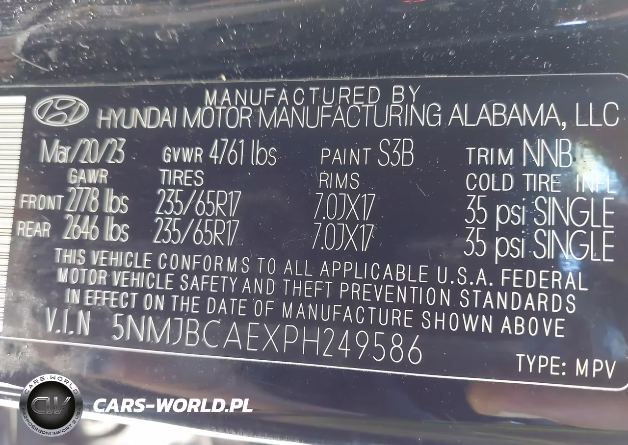 2023 Hyundai Tucson Sel VIN:5NMJBCAEXPH249586 - 9