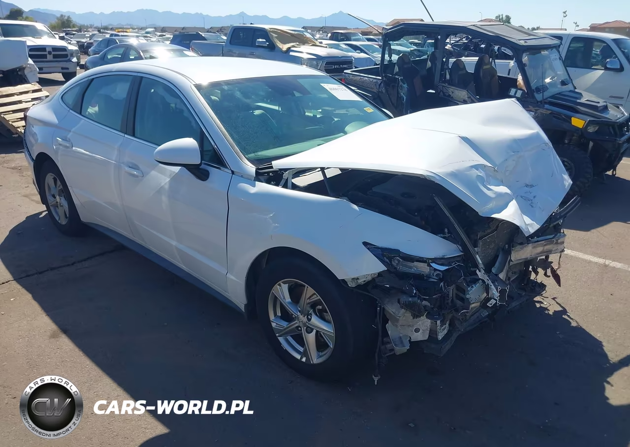 2021 Hyundai Sonata Se VIN:5NPEG4JA6MH091168 - 1