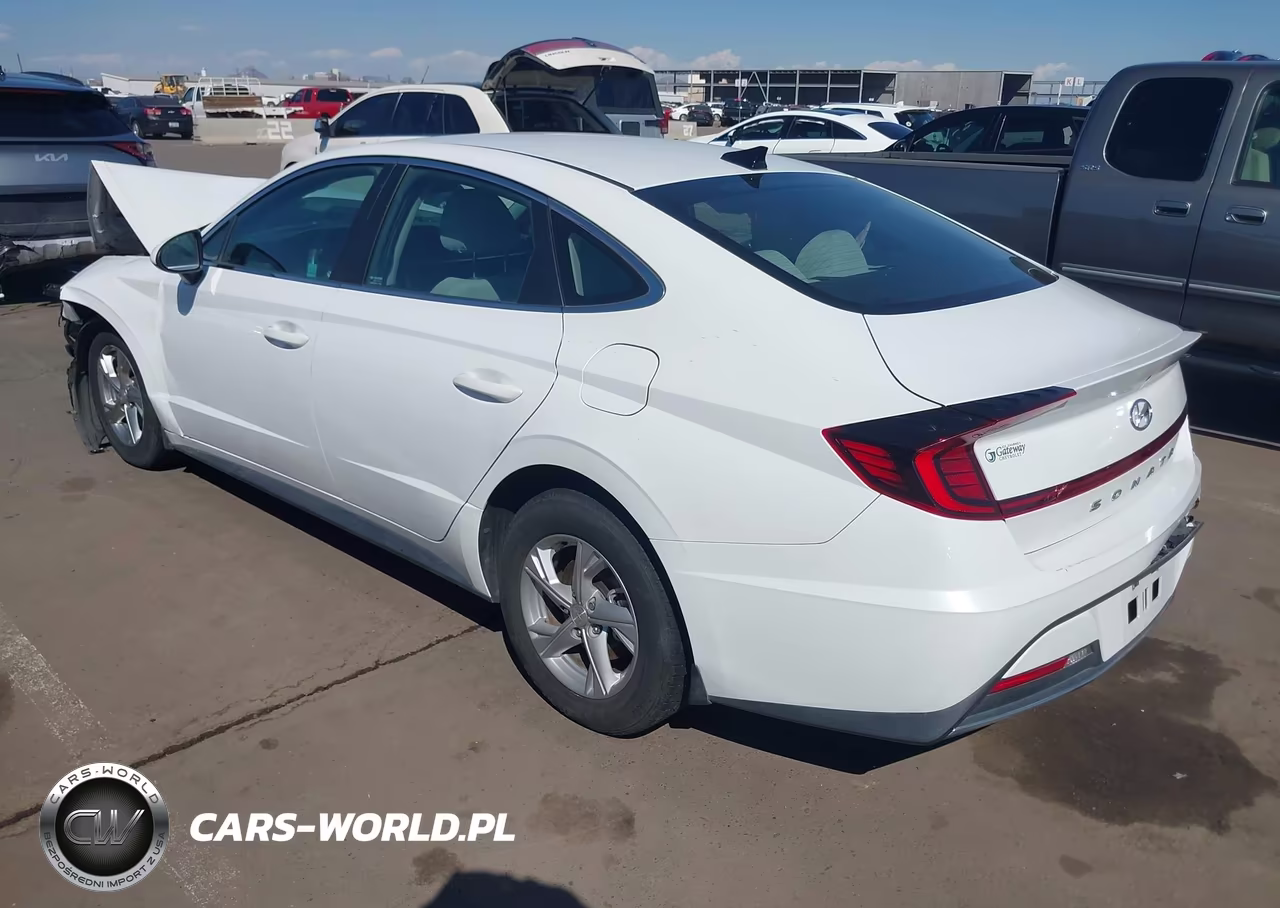 2021 Hyundai Sonata Se VIN:5NPEG4JA6MH091168 - 3
