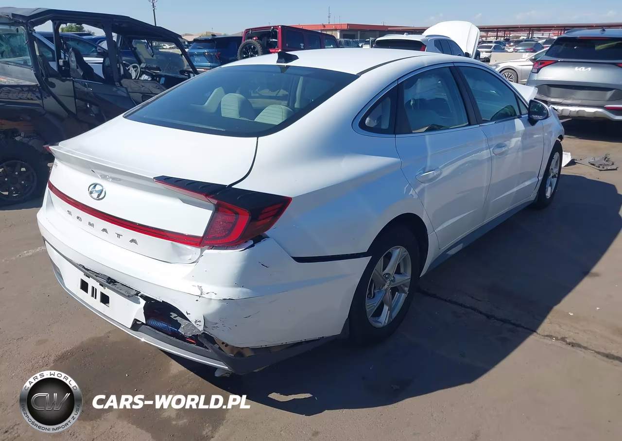 2021 Hyundai Sonata Se VIN:5NPEG4JA6MH091168 - 4