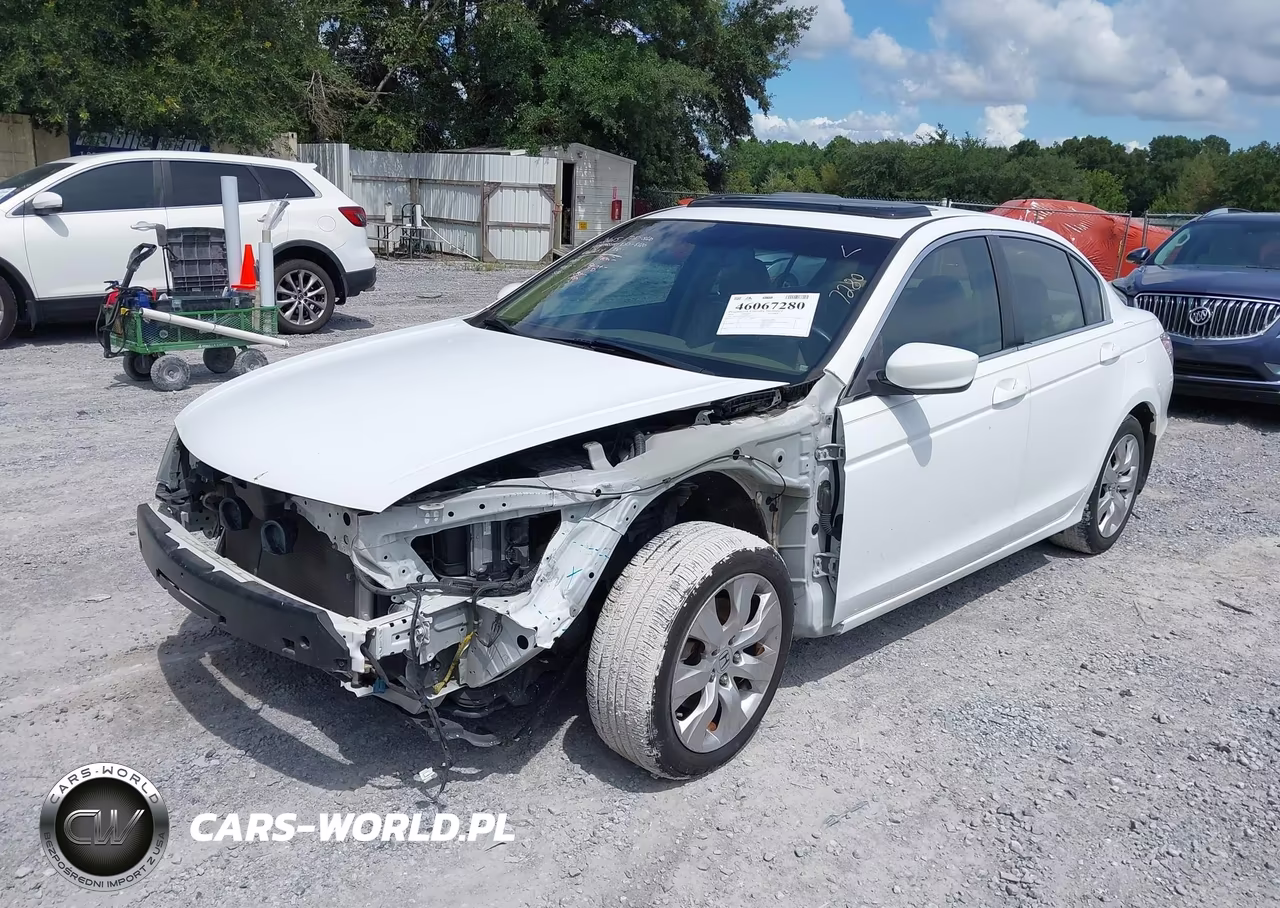 2010 Honda Accord 2.4 Ex-L VIN:1HGCP2F8XAA104347 - 2