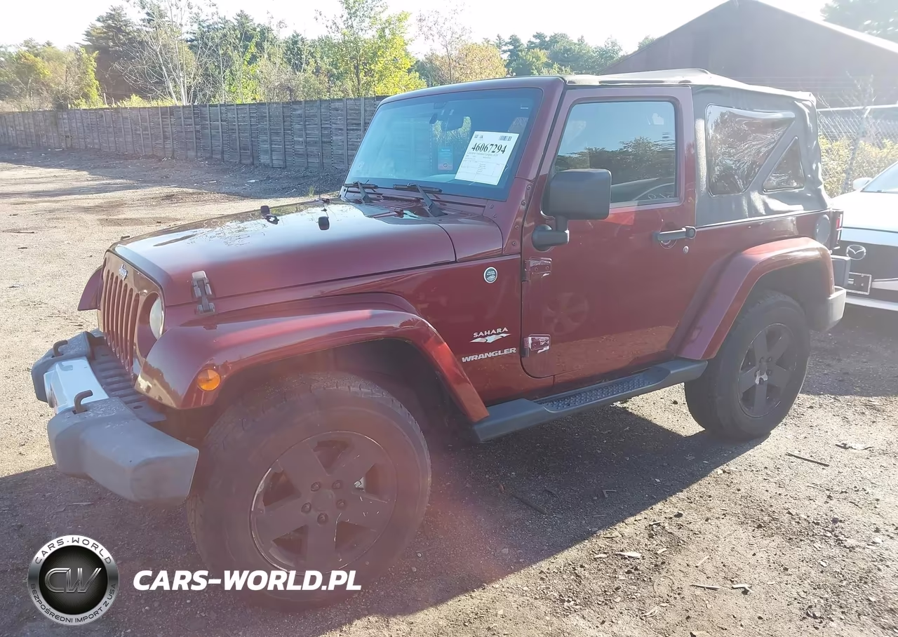 2008 Jeep Wrangler Sahara VIN:1J4FA54138L535559 - 2
