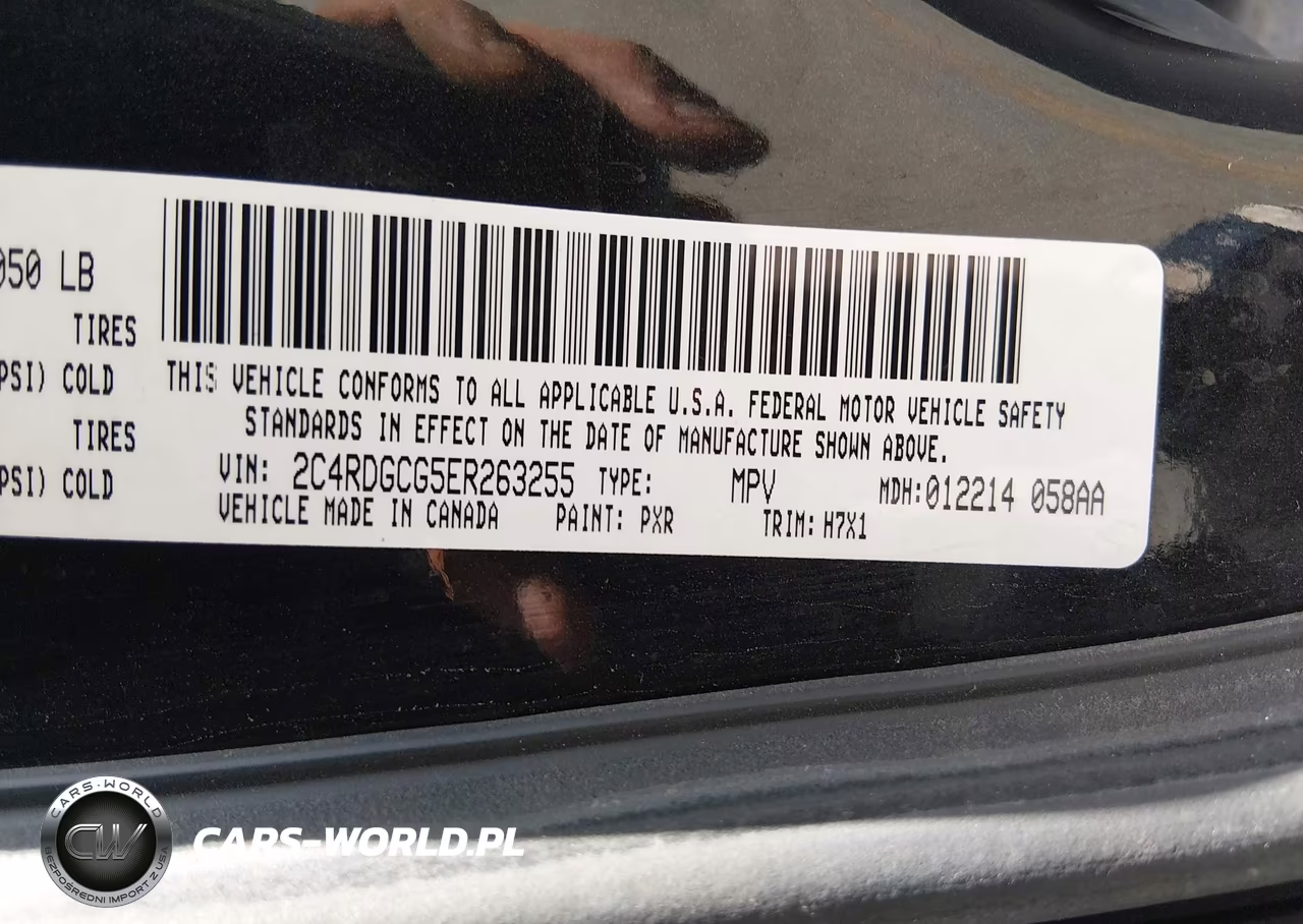 2014 Dodge Grand Caravan Sxt VIN:2C4RDGCG5ER263255 - 9