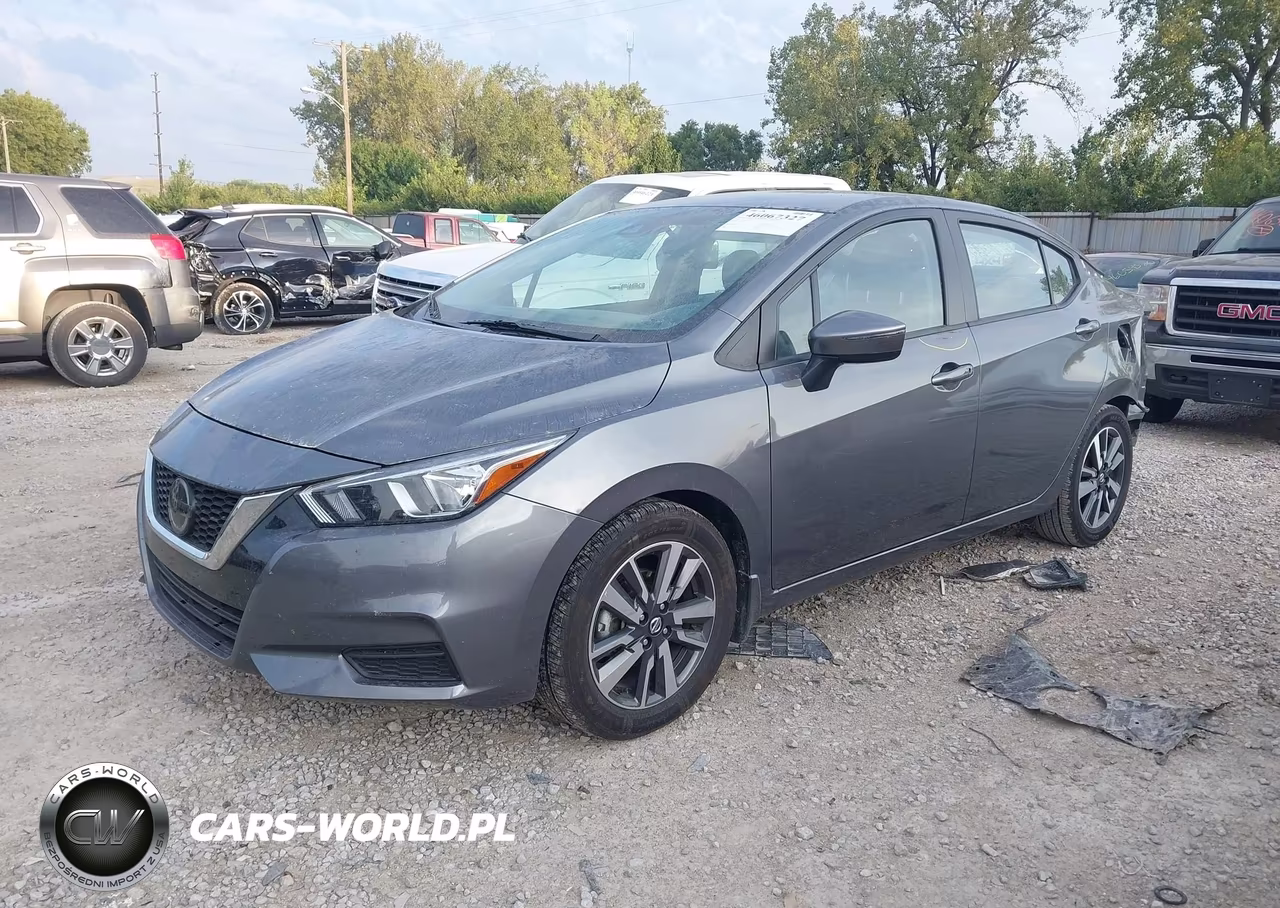 2021 Nissan Versa Sv Xtronic Cvt VIN:3N1CN8EV9ML825614 - 2