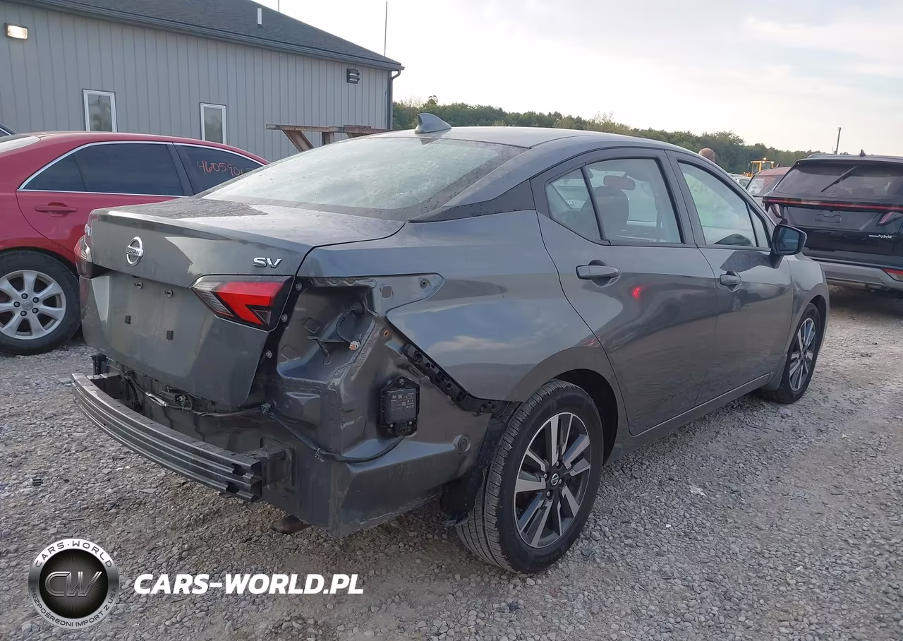 2021 Nissan Versa Sv Xtronic Cvt VIN:3N1CN8EV9ML825614 - 4