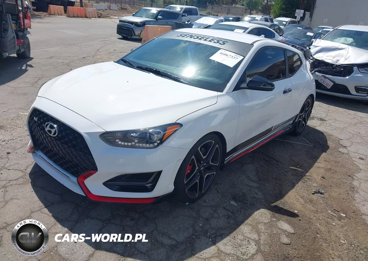 2021 Hyundai Veloster N VIN:KMHT36AH2MU010955 - 2