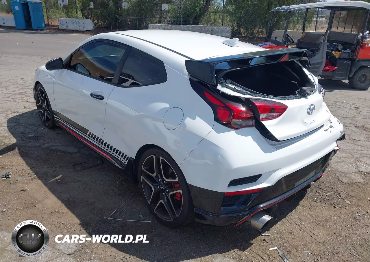 2021 Hyundai Veloster N VIN:KMHT36AH2MU010955 - 3