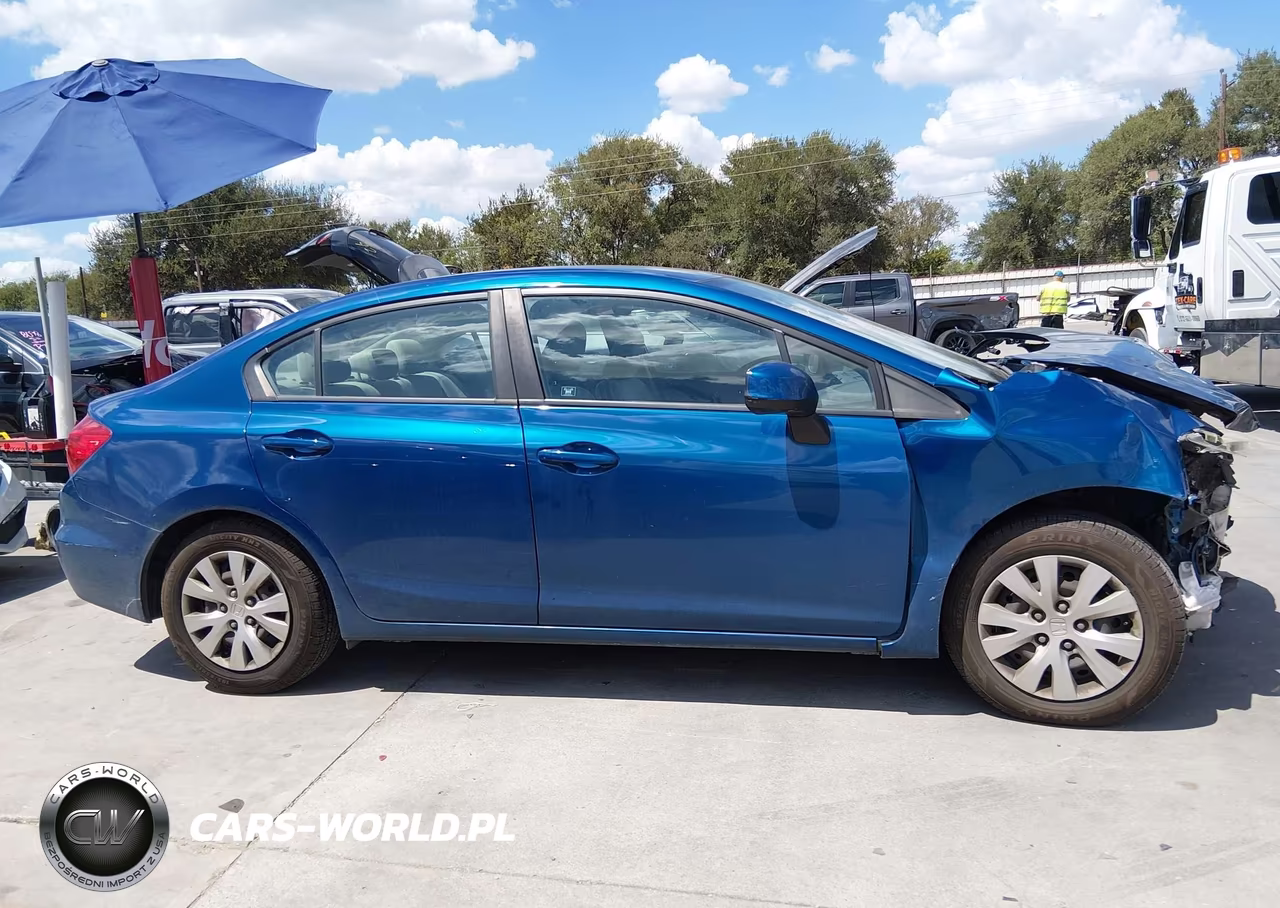 2012 Honda Civic Lx VIN:2HGFB2F59CH581566 - 13