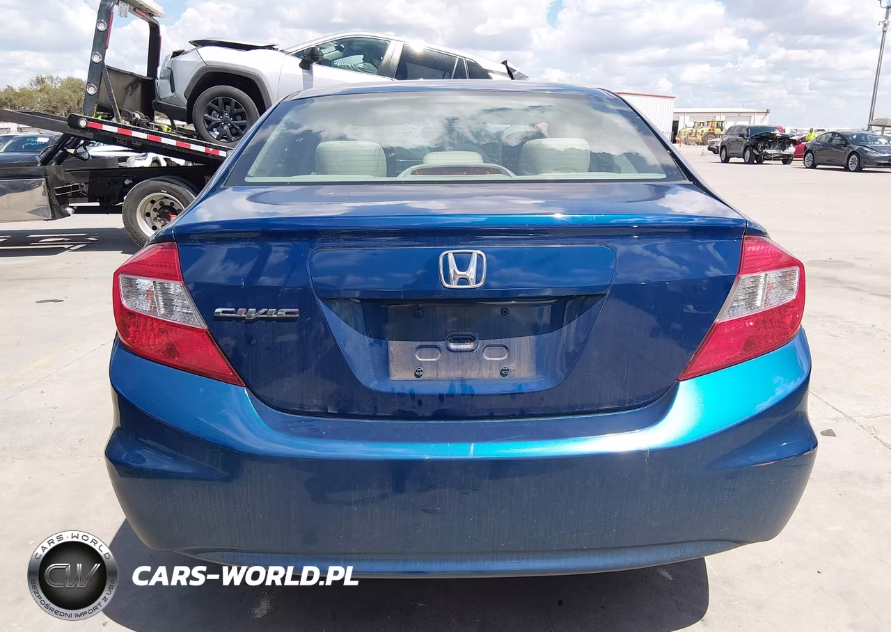 2012 Honda Civic Lx VIN:2HGFB2F59CH581566 - 16