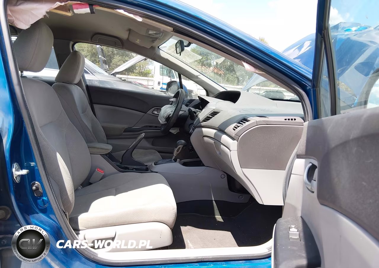 2012 Honda Civic Lx VIN:2HGFB2F59CH581566 - 5