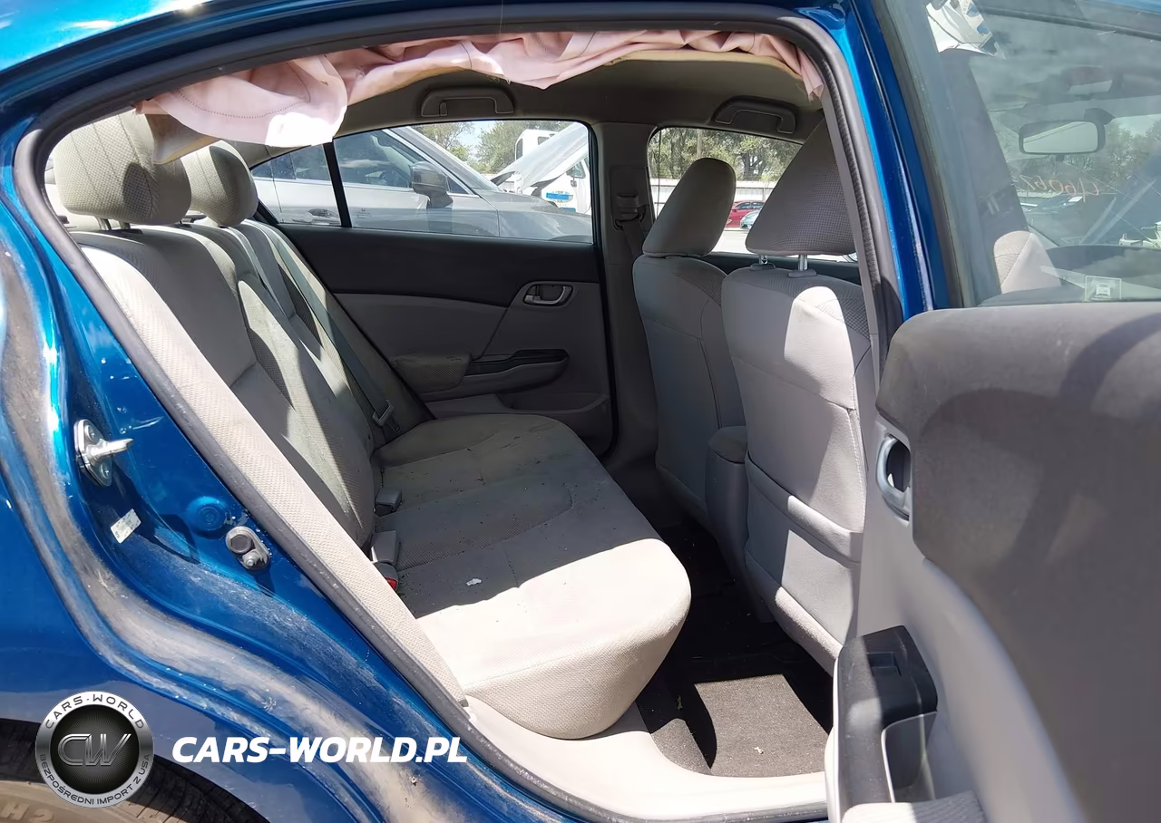 2012 Honda Civic Lx VIN:2HGFB2F59CH581566 - 8