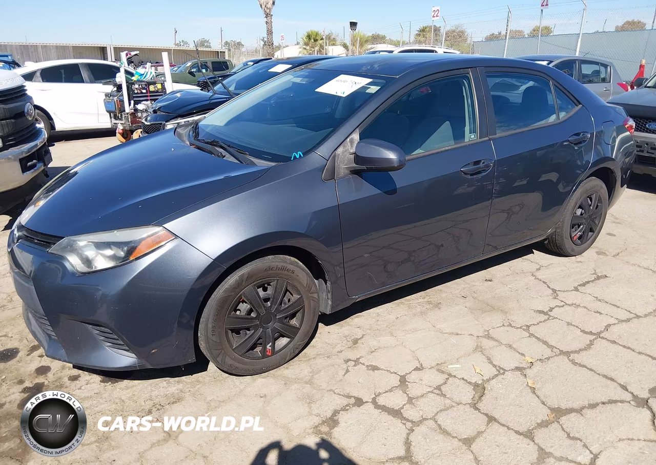 2015 Toyota Corolla L VIN:5YFBURHE7FP248150 - 2