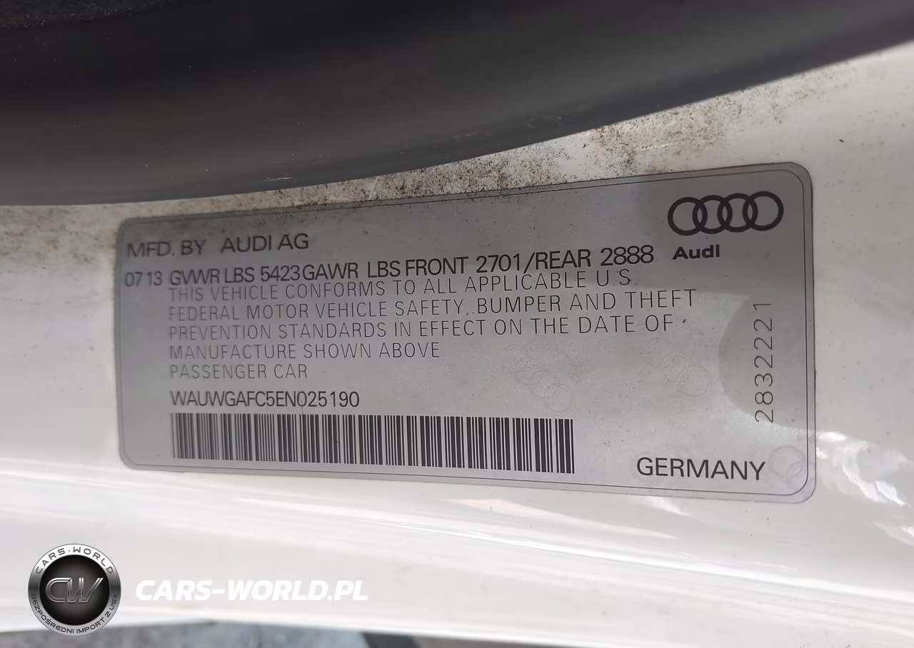 2014 Audi A7 3.0T Premium Plus VIN:WAUWGAFC5EN025190 - 9