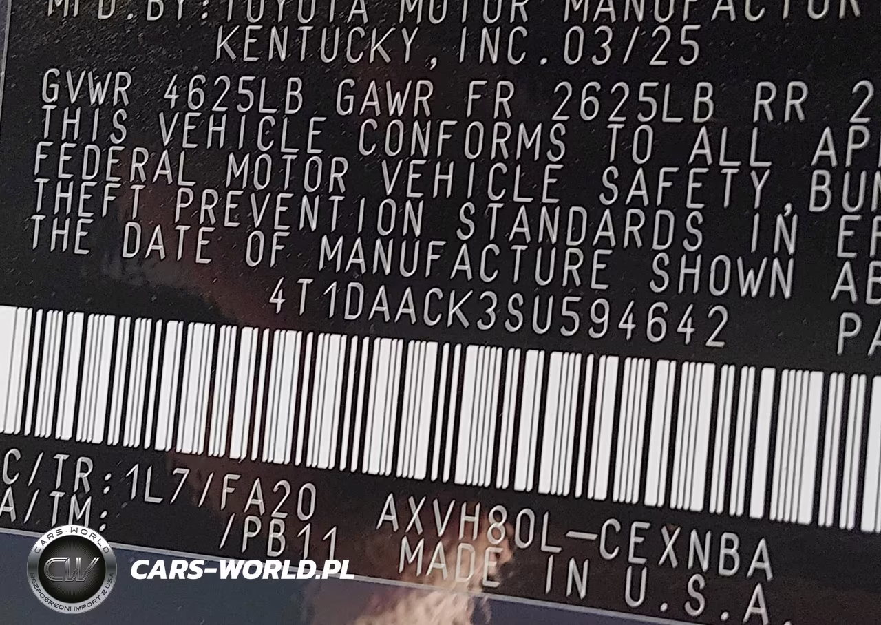 2025 Toyota Camry Le VIN:4T1DAACK3SU594642 - 9