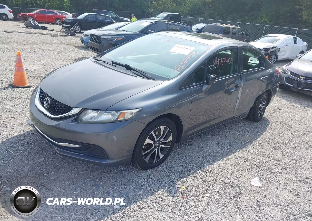 2013 Honda Civic Ex VIN:19XFB2F8XDE006012 - 2