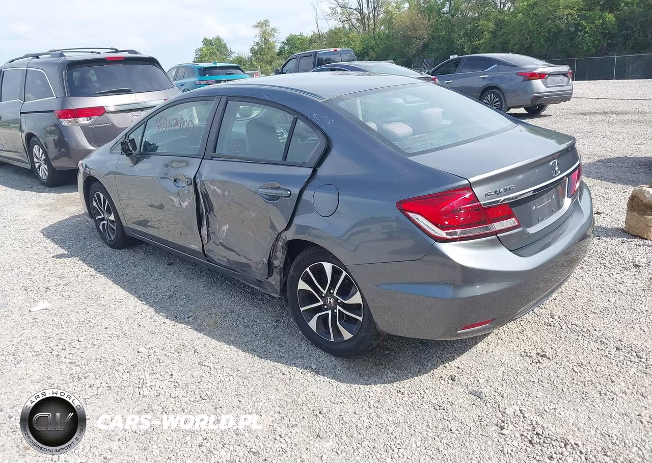 2013 Honda Civic Ex VIN:19XFB2F8XDE006012 - 3