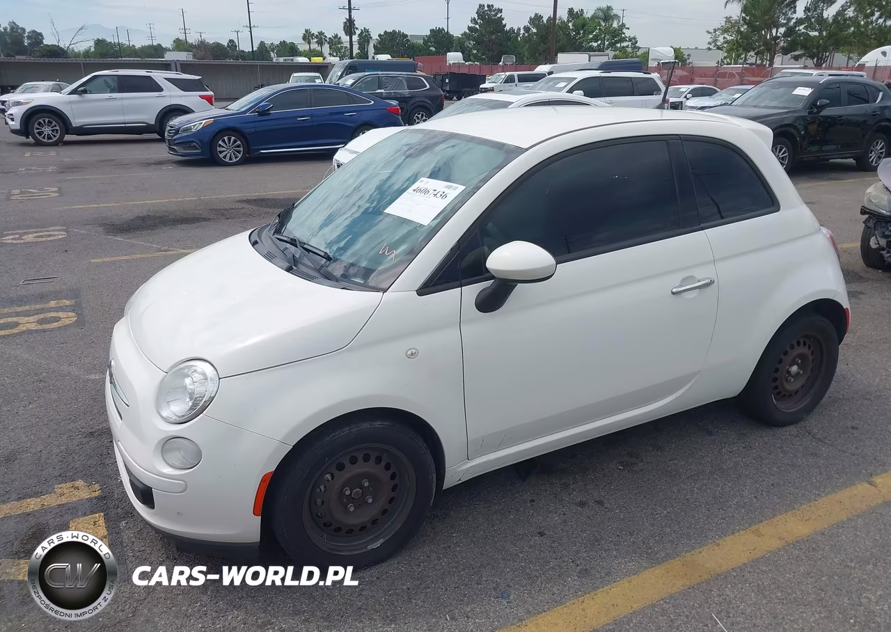 2015 Fiat 500 Pop VIN:3C3CFFAR6FT582018 - 2