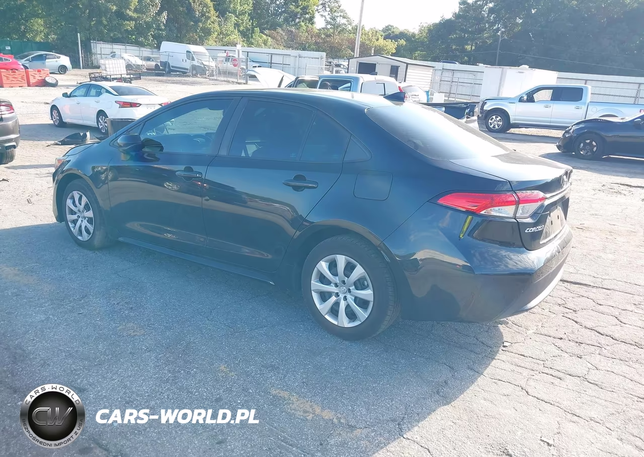 2022 Toyota Corolla Le VIN:5YFEPMAE9NP378477 - 3
