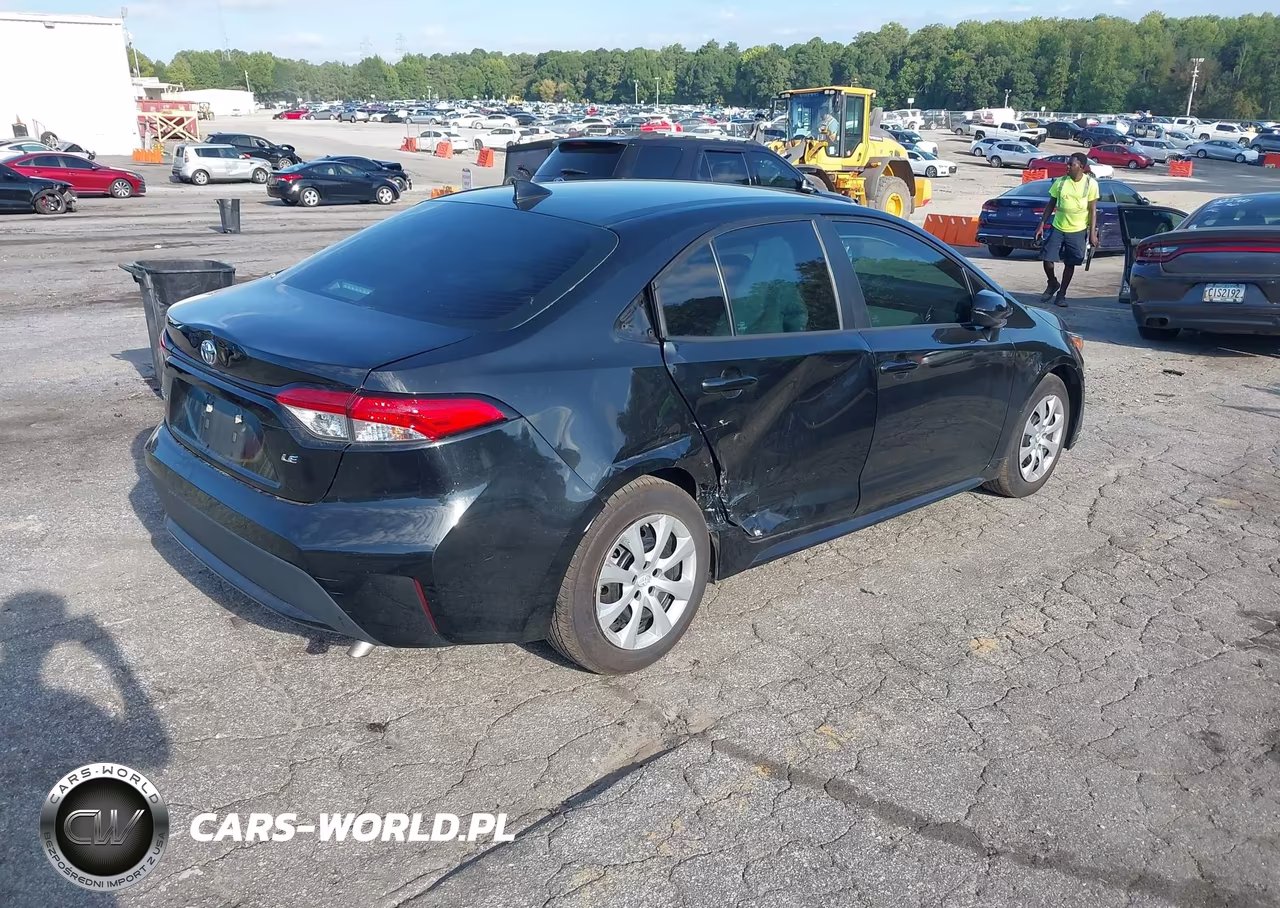 2022 Toyota Corolla Le VIN:5YFEPMAE9NP378477 - 4