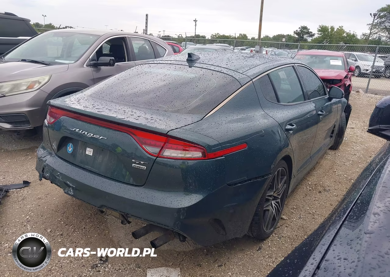 2022 Kia Stinger Gt1 VIN:KNAE45LC6N6119458 - 4
