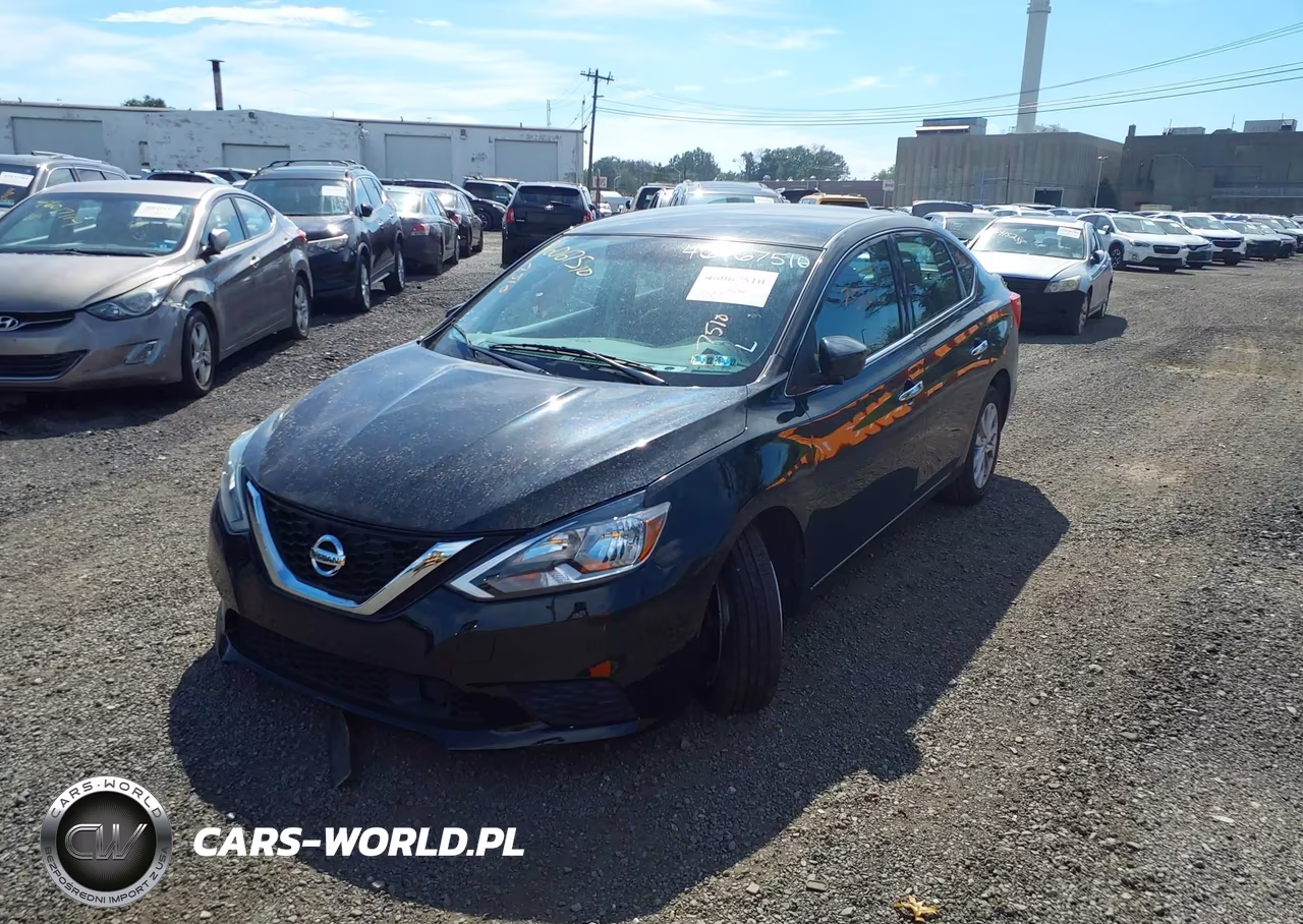 2019 Nissan Sentra Sv VIN:3N1AB7AP1KY374860 - 2