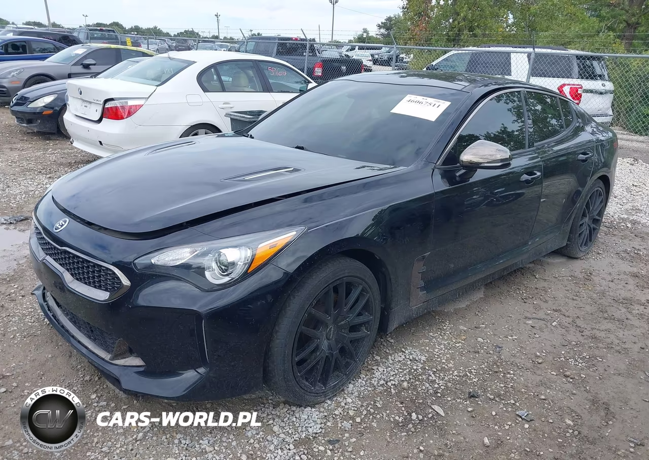 2021 Kia Stinger Gt-Line VIN:KNAE15LA4M6088653 - 2