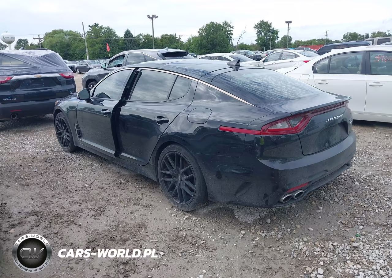 2021 Kia Stinger Gt-Line VIN:KNAE15LA4M6088653 - 3