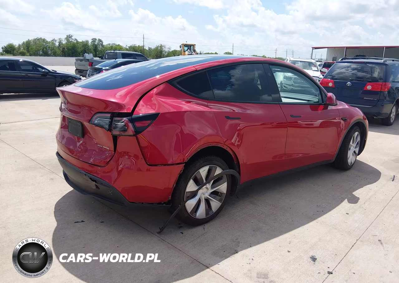 2023 Tesla Model Y Awd-Long Range Dual Motor All-Wheel Drive VIN:7SAYGDEE1PA170695 - 4