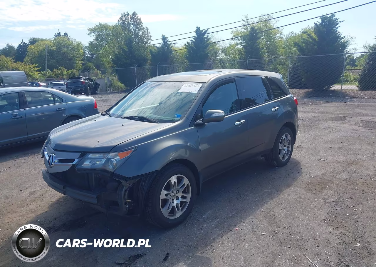 2007 Acura Mdx Technology Package VIN:2HNYD28367H550417 - 2