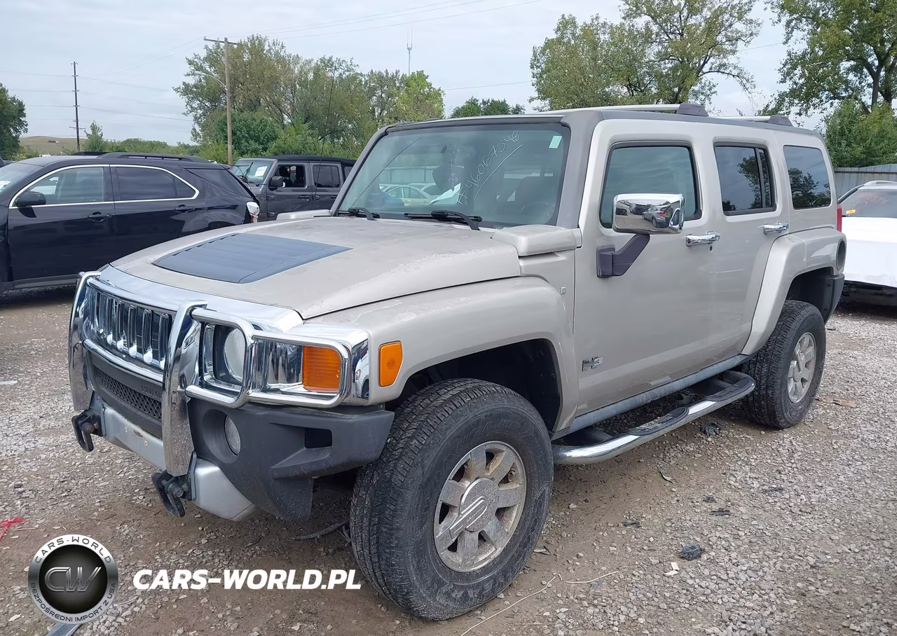 2008 Hummer H3 Suv VIN:5GTEN13E388155636 - 2