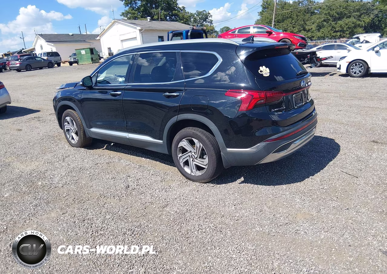 2021 Hyundai Santa Fe Sel VIN:5NMS3DAJ9MH372313 - 3