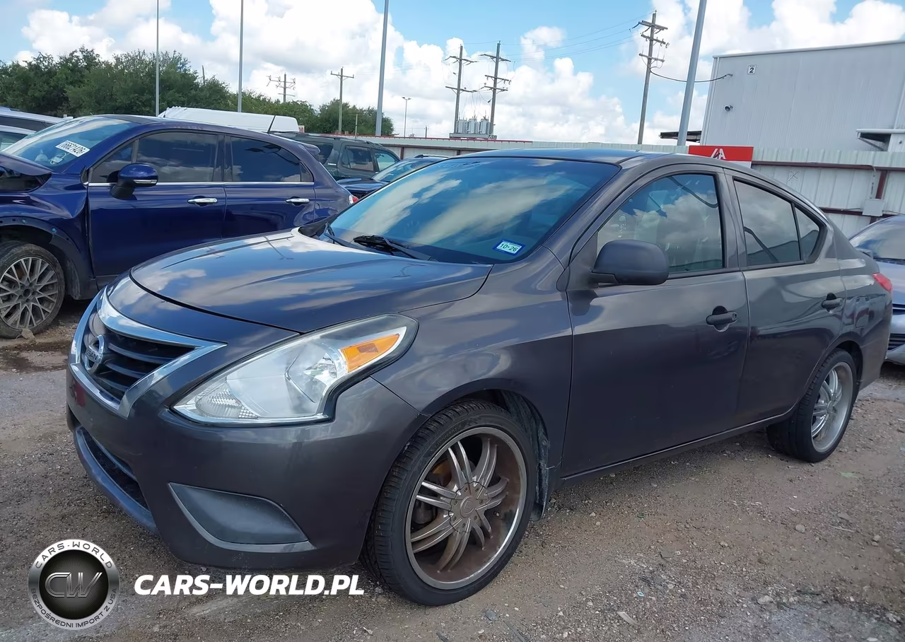 2015 Nissan Versa 1.6 S+ VIN:3N1CN7APXFL804789 - 2