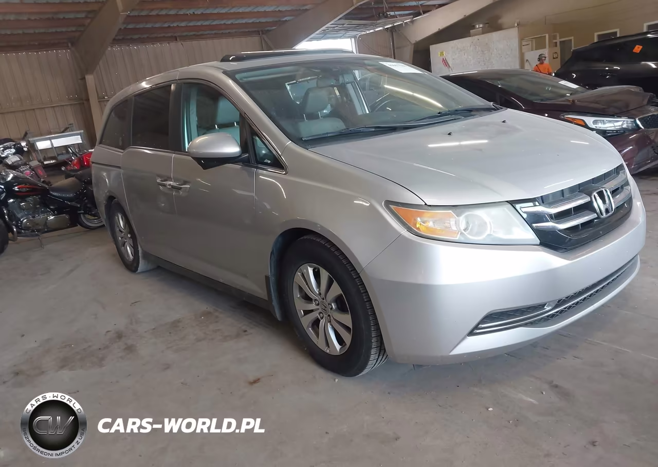 2014 Honda Odyssey Ex-L VIN:5FNRL5H6XEB069808 - 1
