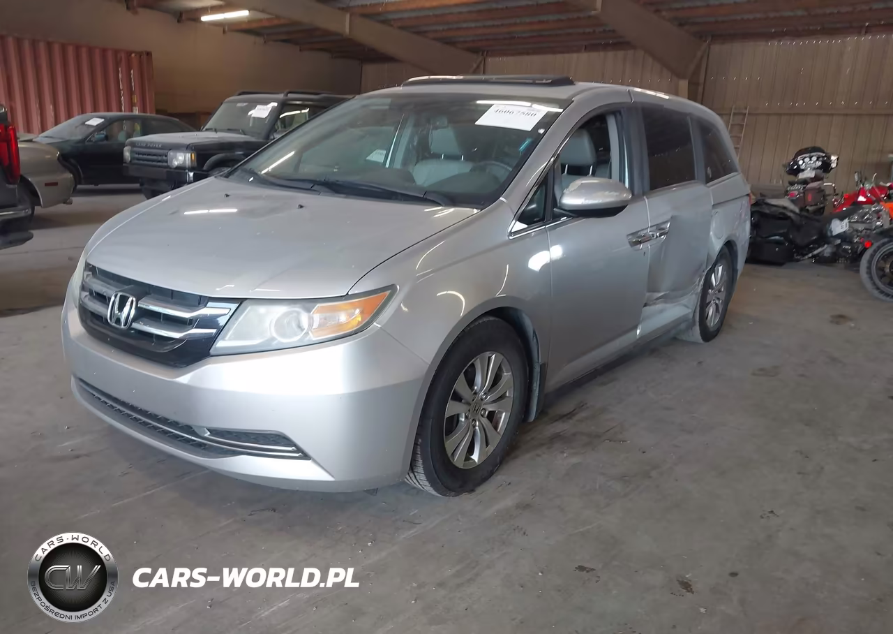 2014 Honda Odyssey Ex-L VIN:5FNRL5H6XEB069808 - 2