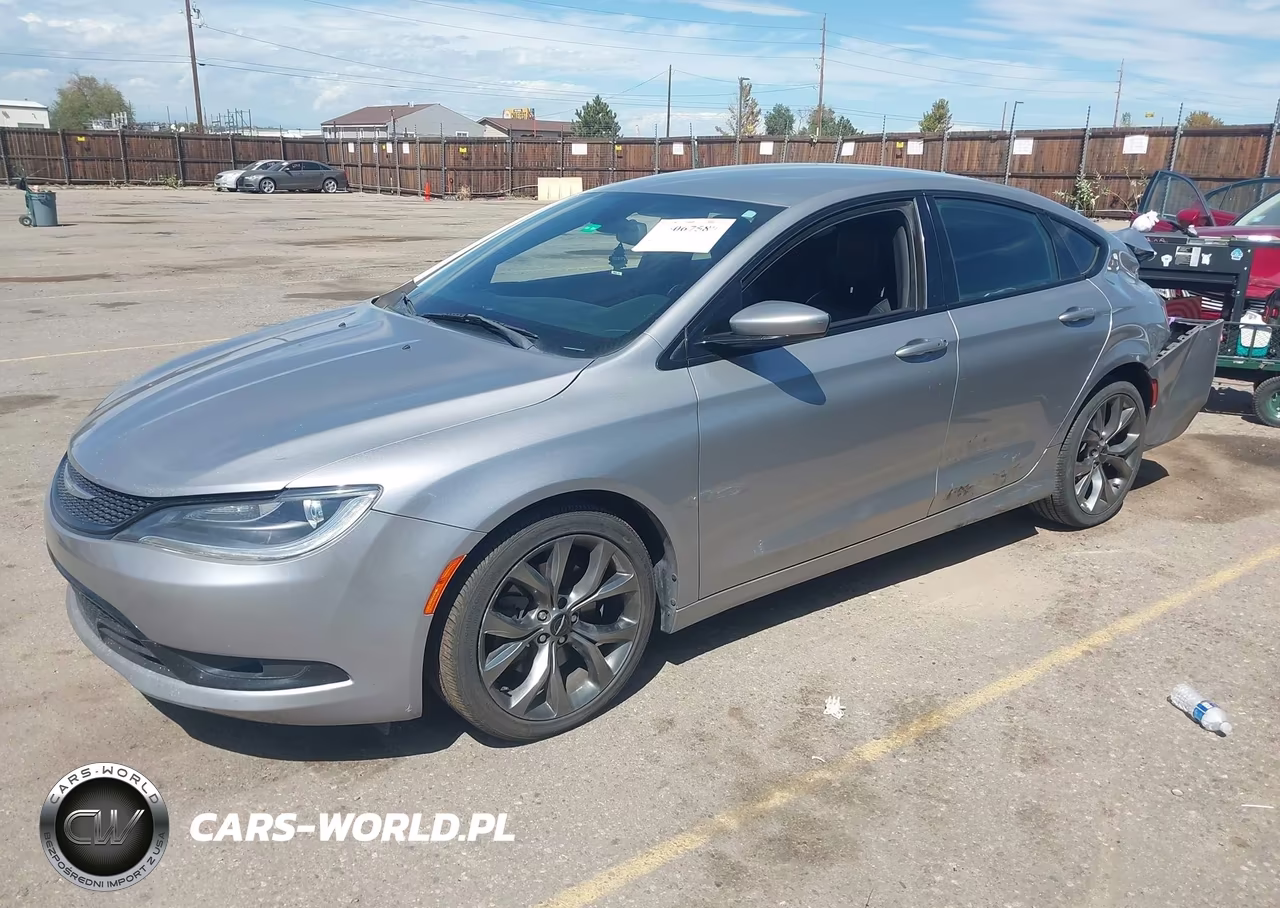 2015 Chrysler 200 S VIN:1C3CCCBG1FN655137 - 2