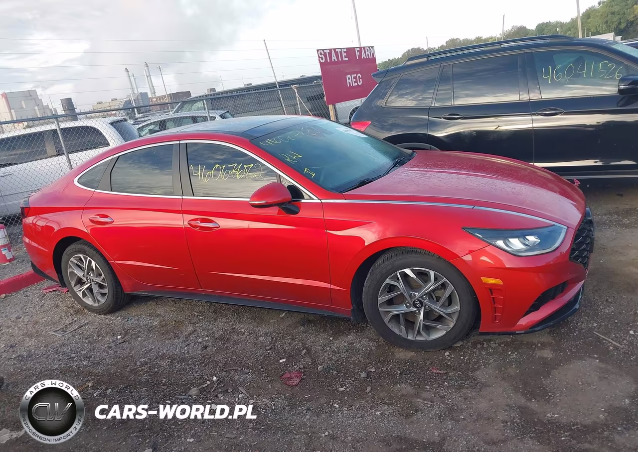 2021 Hyundai Sonata Sel VIN:5NPEF4JA0MH096949 - 13