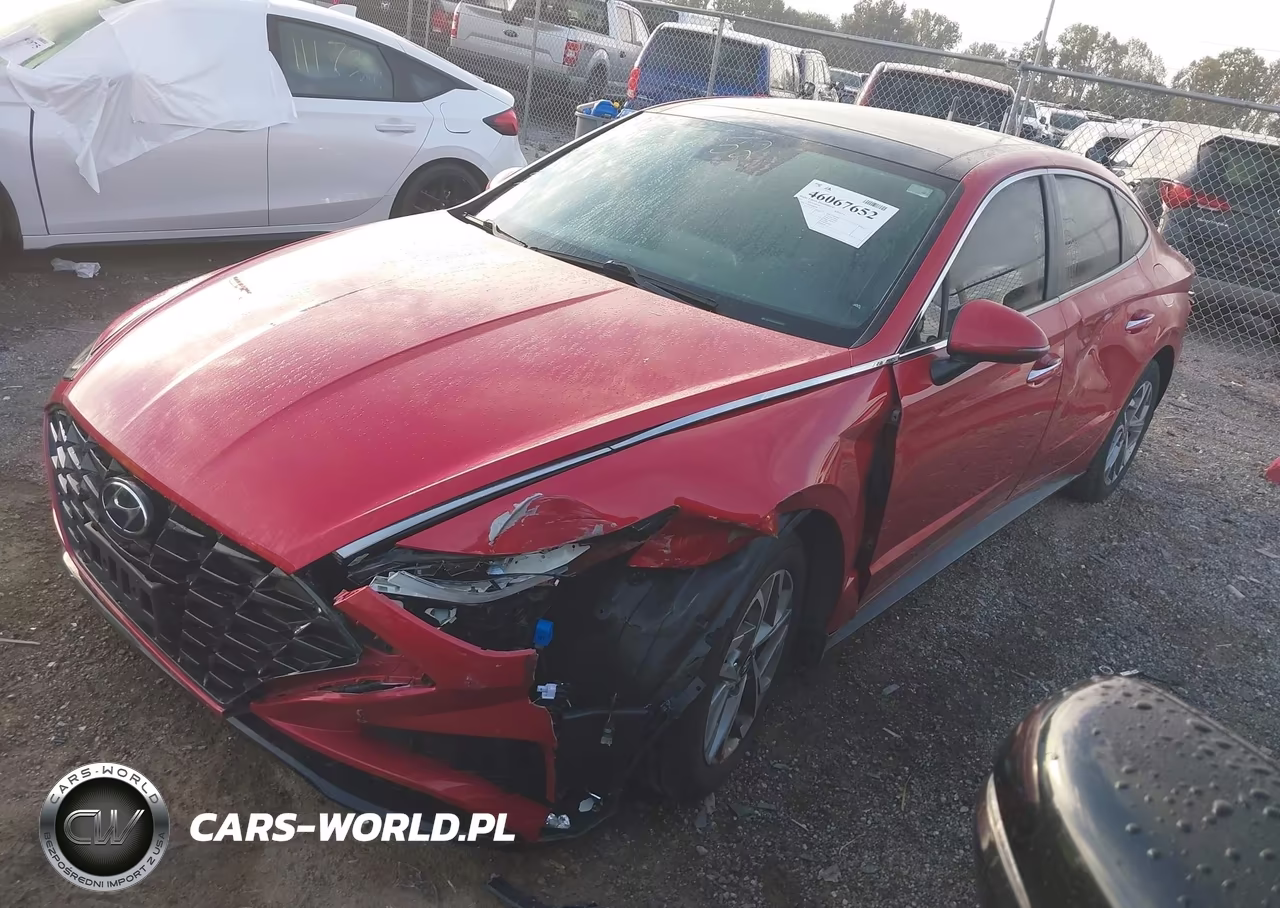 2021 Hyundai Sonata Sel VIN:5NPEF4JA0MH096949 - 2