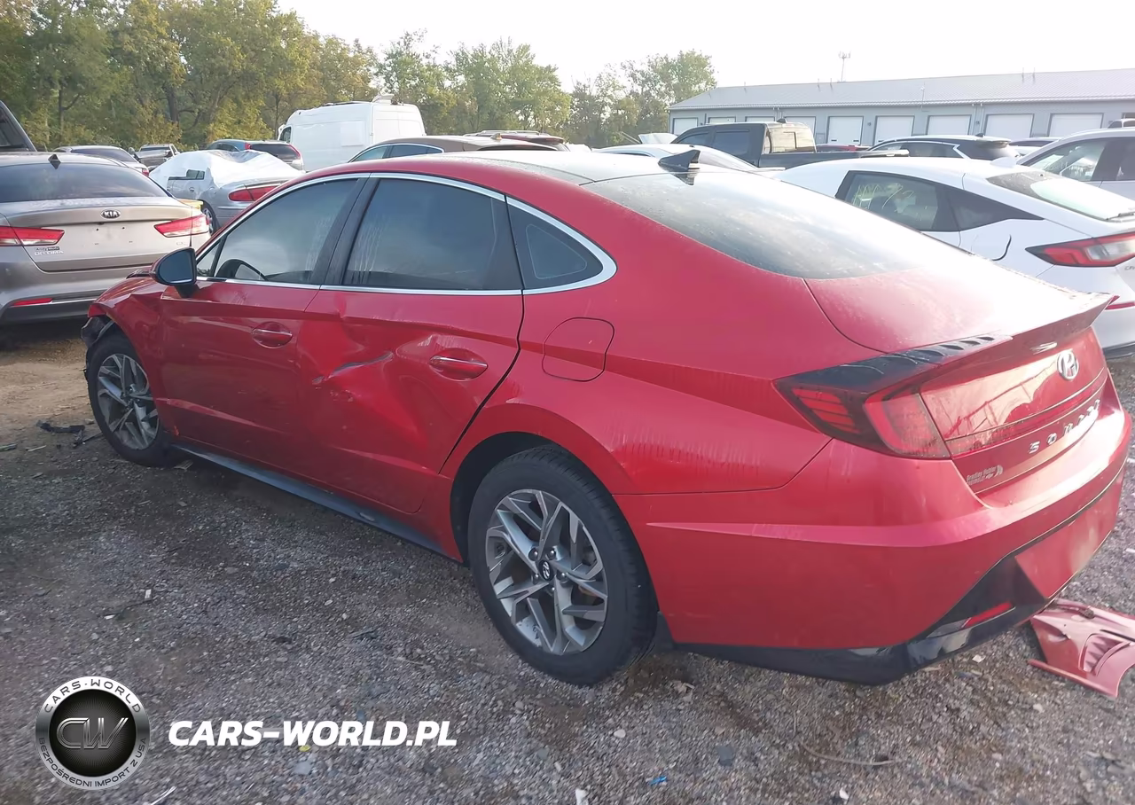 2021 Hyundai Sonata Sel VIN:5NPEF4JA0MH096949 - 3