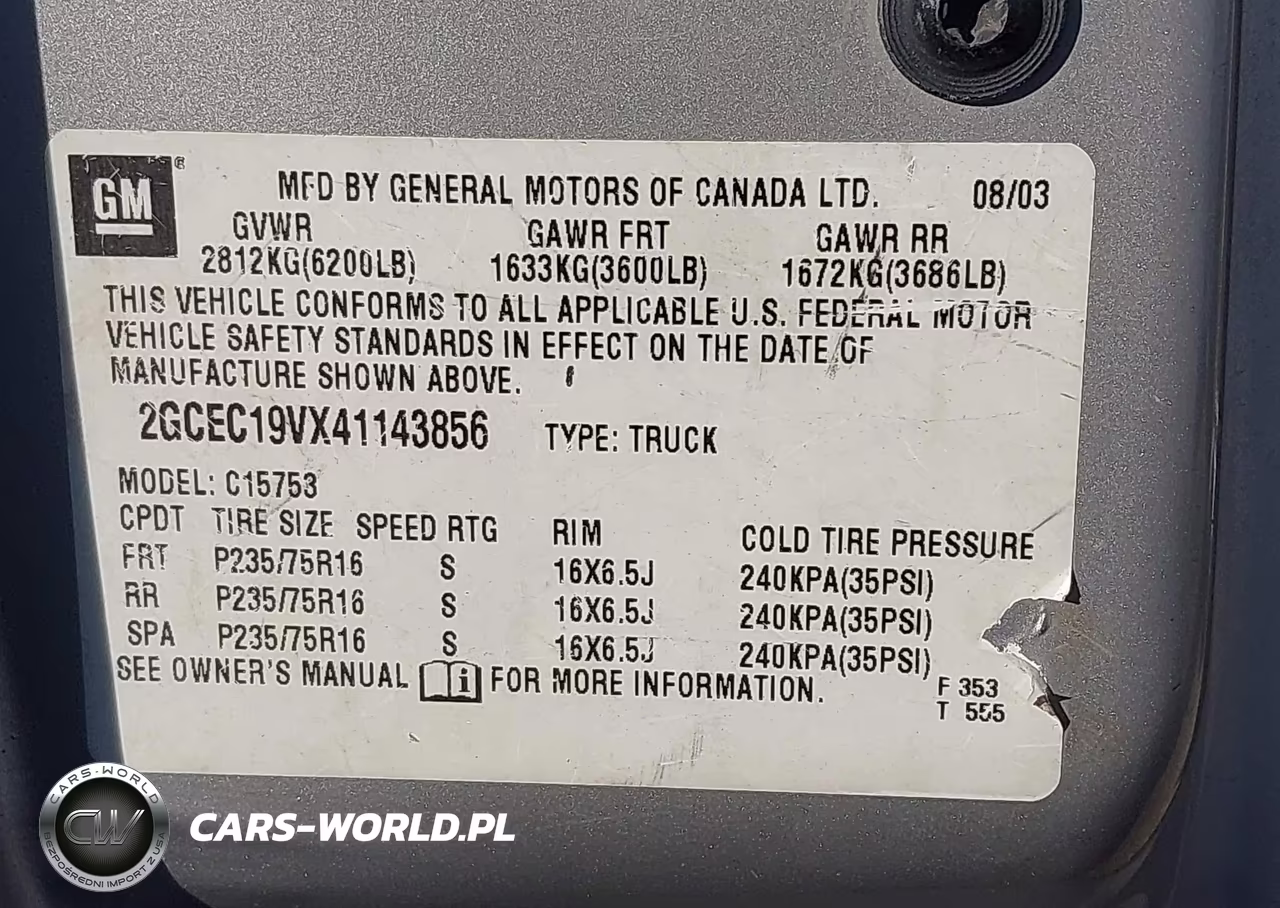 2004 Chevrolet Silverado 1500 Ls VIN:2GCEC19VX41143856 - 9