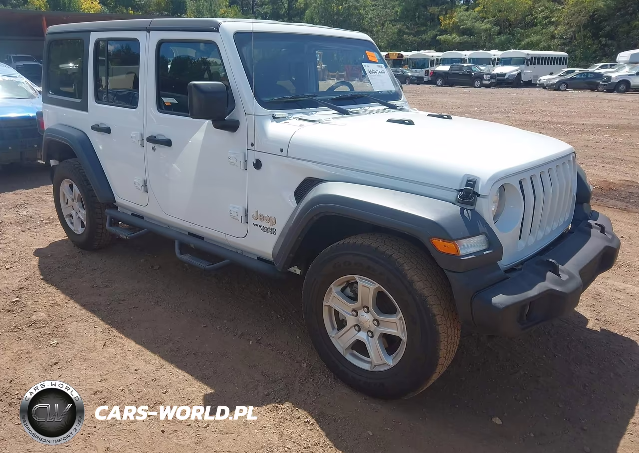 2019 Jeep Wrangler Unlimited Sport S 4X4 VIN:1C4HJXDN6KW588372 - 1