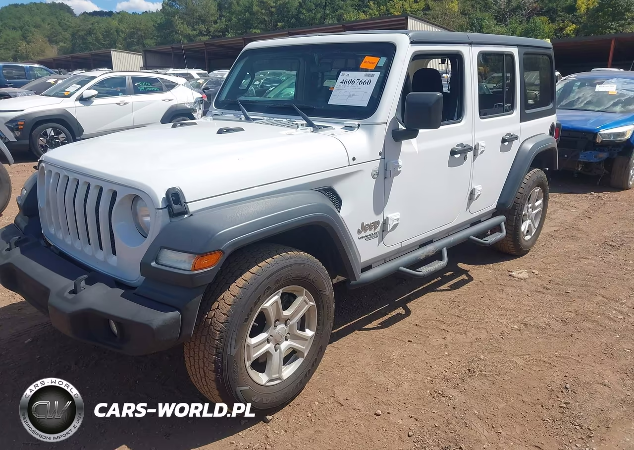 2019 Jeep Wrangler Unlimited Sport S 4X4 VIN:1C4HJXDN6KW588372 - 2