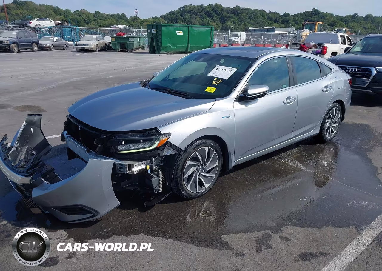 2019 Honda Insight Touring VIN:19XZE4F97KE019905 - 2