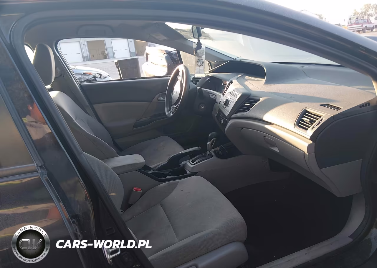 2012 Honda Civic Lx VIN:19XFB2F55CE105406 - 5