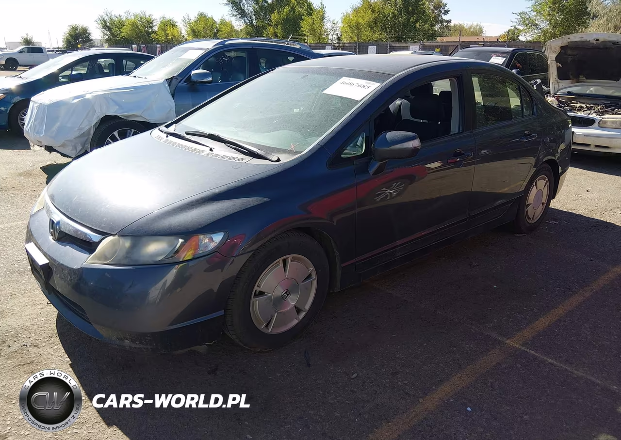 2008 Honda Civic Hybrid VIN:JHMFA36298S030789 - 2