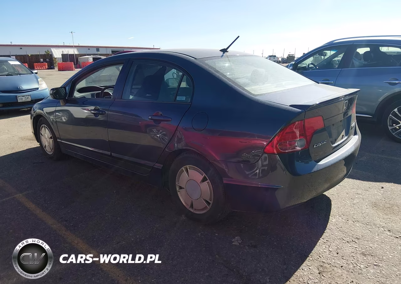 2008 Honda Civic Hybrid VIN:JHMFA36298S030789 - 3