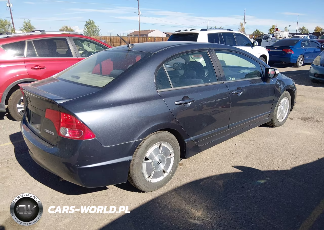 2008 Honda Civic Hybrid VIN:JHMFA36298S030789 - 4
