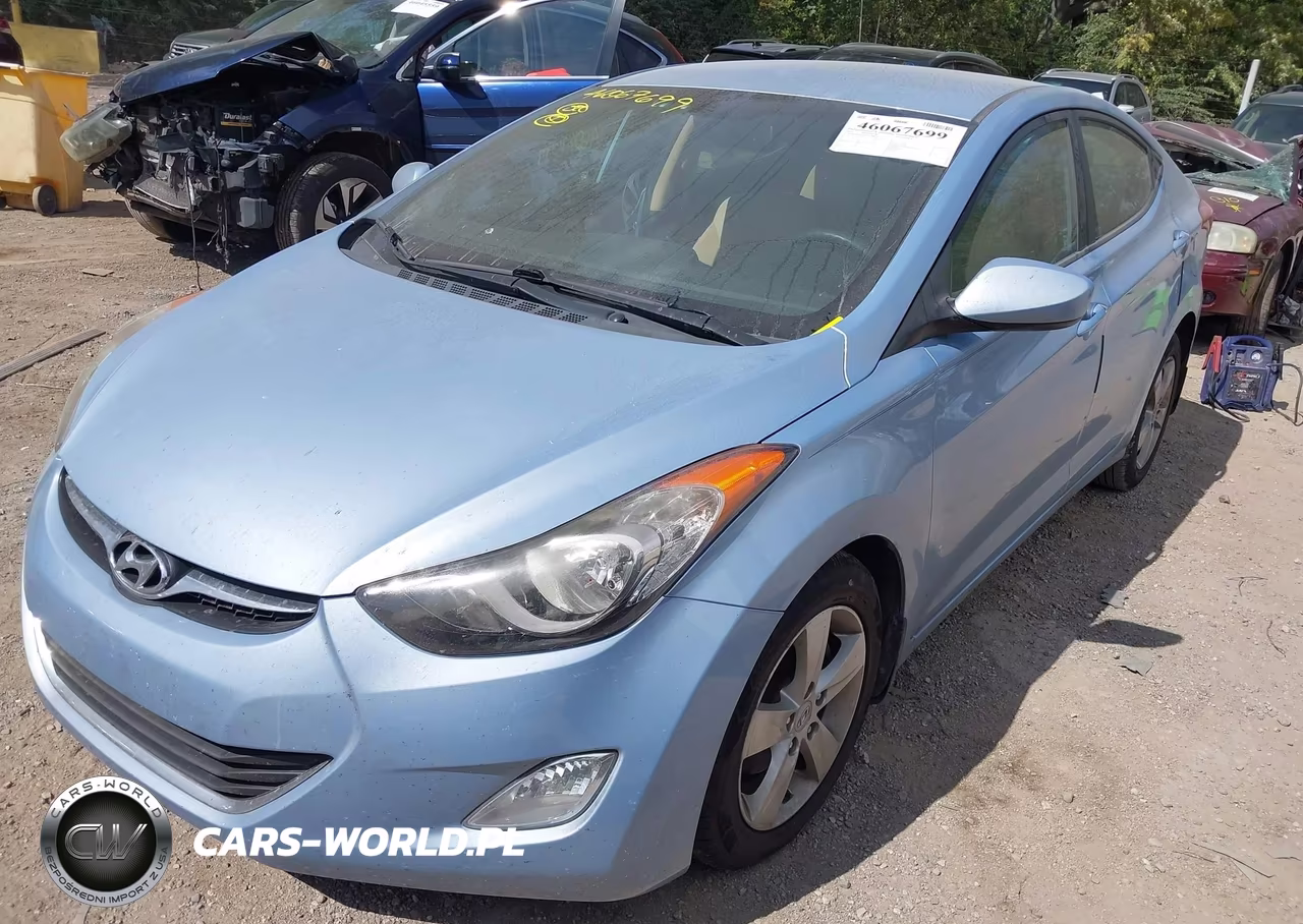 2012 Hyundai Elantra Gls (Ulsan Plant) VIN:KMHDH4AE6CU388629 - 2