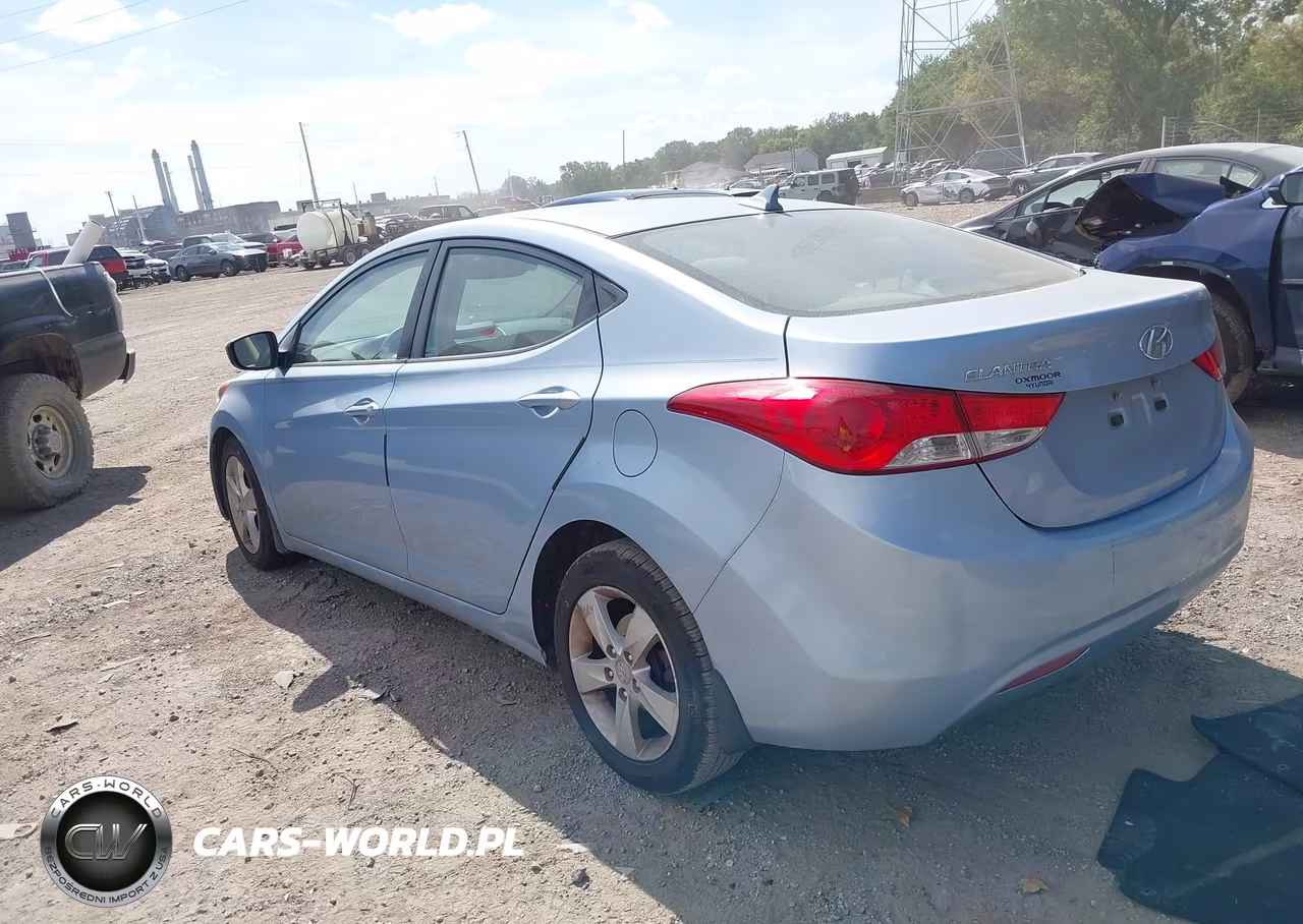 2012 Hyundai Elantra Gls (Ulsan Plant) VIN:KMHDH4AE6CU388629 - 3